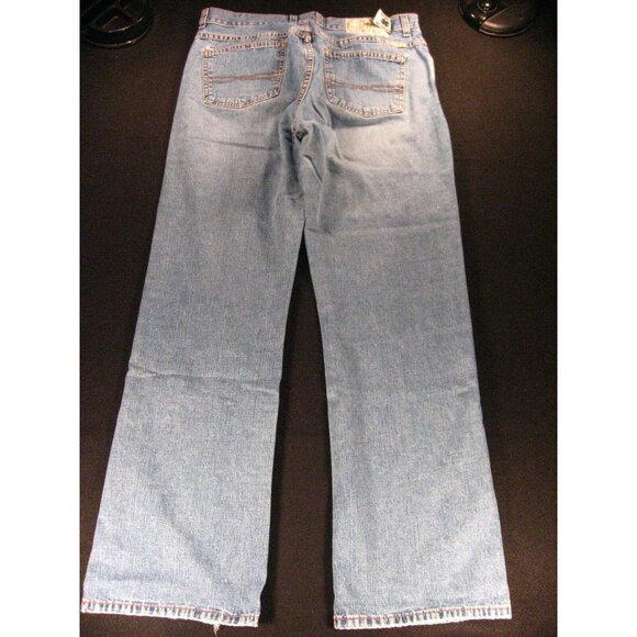 Lucky Brand Women's Blue Jeans tag 10/30 LOW RISE EASY FIT FLARE - Picture 2 of 10